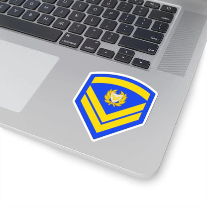 Cyprus Air Force OR 6 (Cyprus) (Military Rank) STICKER Vinyl Kiss-Cut Decal - The Sticker Space