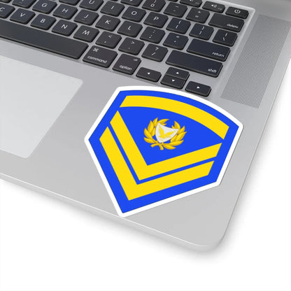 Cyprus Air Force OR 6 (Cyprus) (Military Rank) STICKER Vinyl Kiss-Cut Decal - The Sticker Space