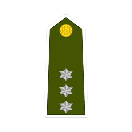 Cyprus Army OF 2 (Cyprus) (Military Rank) STICKER Vinyl Kiss-Cut Decal 2 Inch White - The Sticker Space