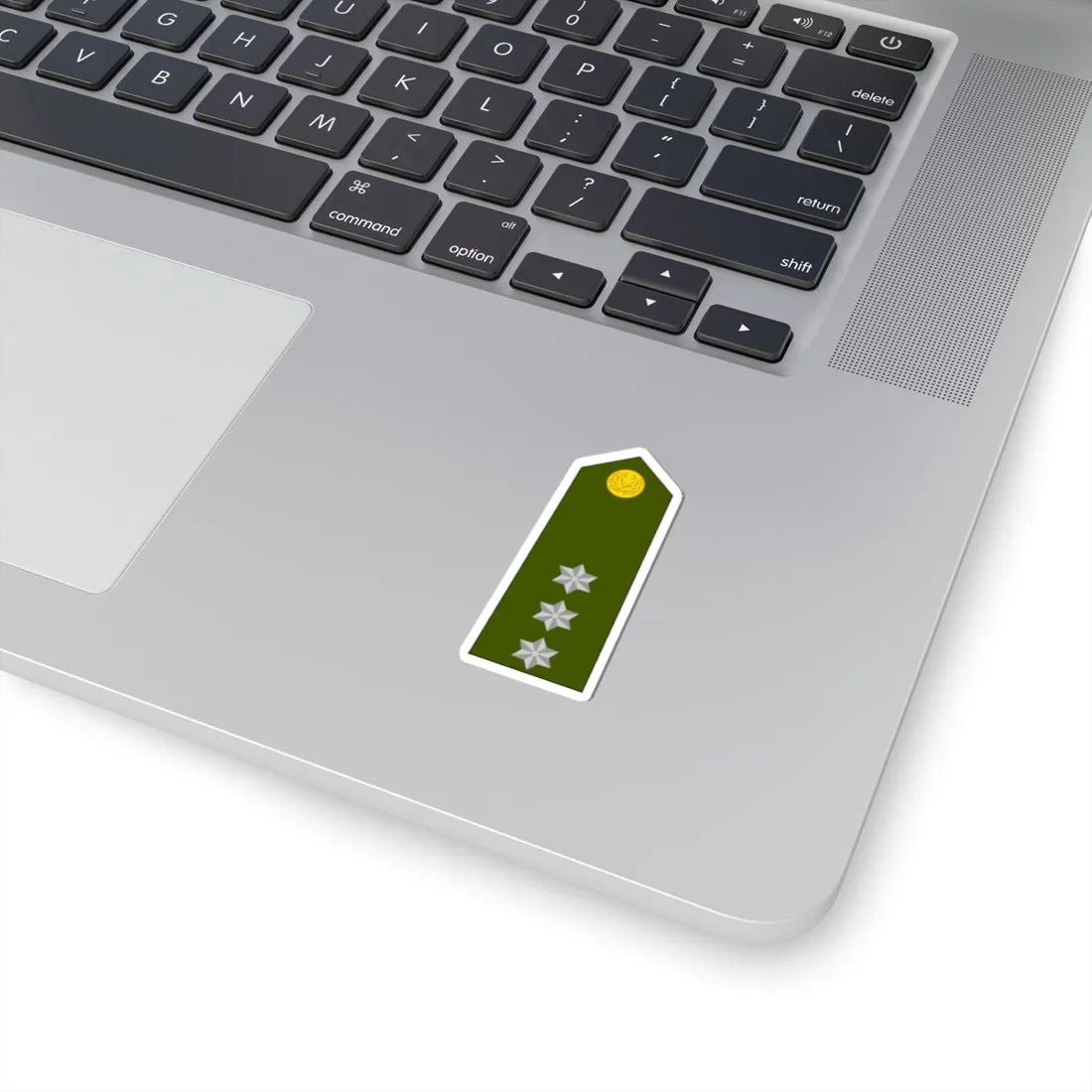 Cyprus Army OF 2 (Cyprus) (Military Rank) STICKER Vinyl Kiss-Cut Decal - The Sticker Space