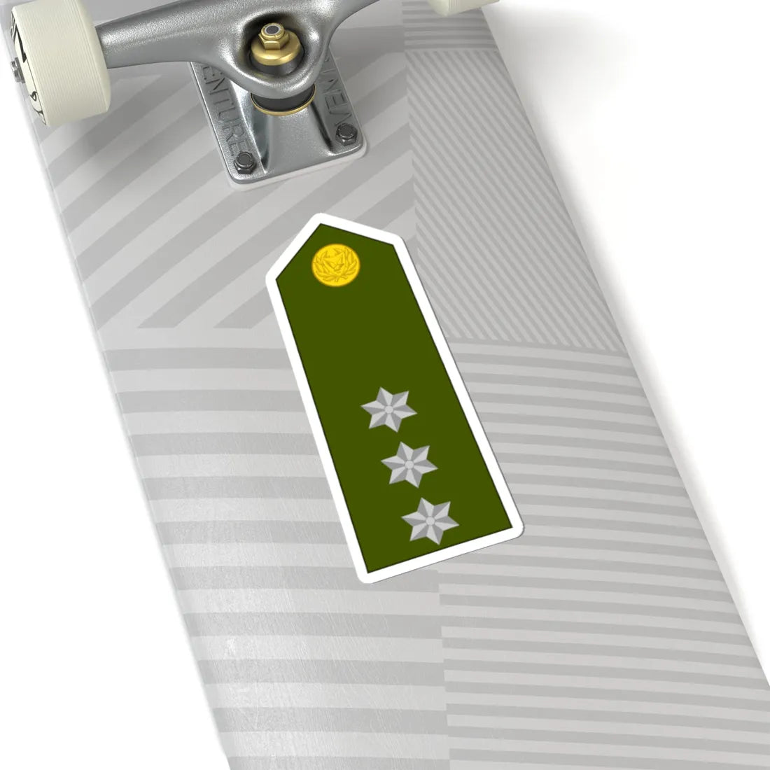 Cyprus Army OF 2 (Cyprus) (Military Rank) STICKER Vinyl Kiss-Cut Decal - The Sticker Space
