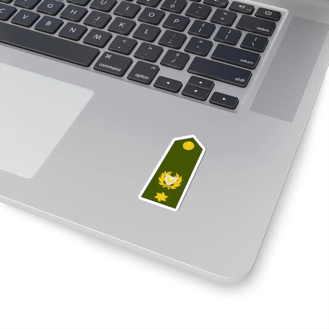 Cyprus Army OF 3 (Cyprus) (Military Rank) STICKER Vinyl Kiss-Cut Decal - The Sticker Space