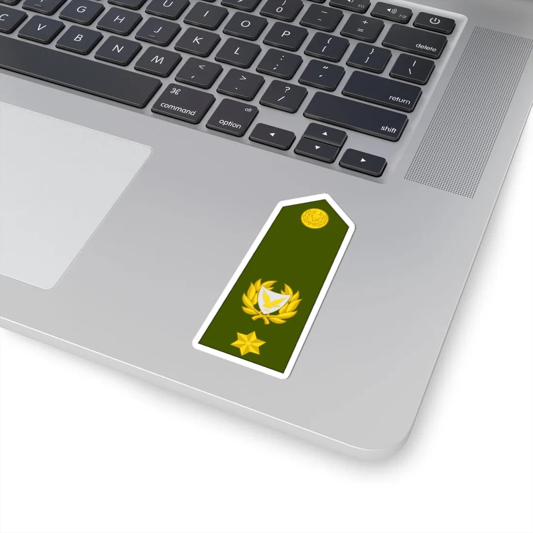 Cyprus Army OF 3 (Cyprus) (Military Rank) STICKER Vinyl Kiss-Cut Decal - The Sticker Space