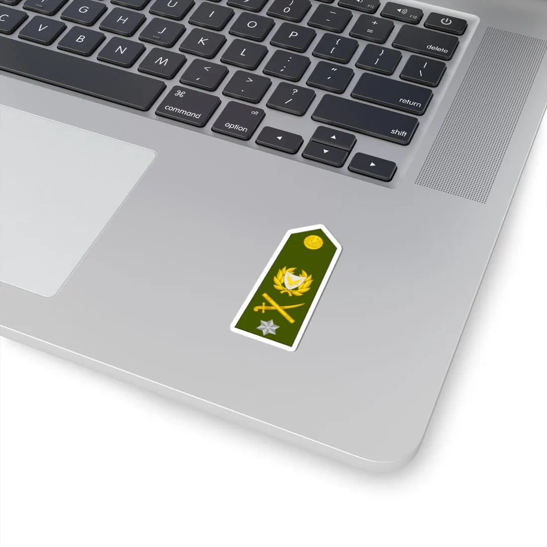 Cyprus Army OF 6 (Cyprus) (Military Rank) STICKER Vinyl Kiss-Cut Decal - The Sticker Space