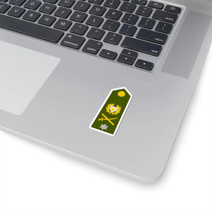 Cyprus Army OF 6 (Cyprus) (Military Rank) STICKER Vinyl Kiss-Cut Decal - The Sticker Space