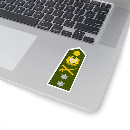 Cyprus Army OF 7 (Cyprus) (Military Rank) STICKER Vinyl Kiss-Cut Decal - The Sticker Space