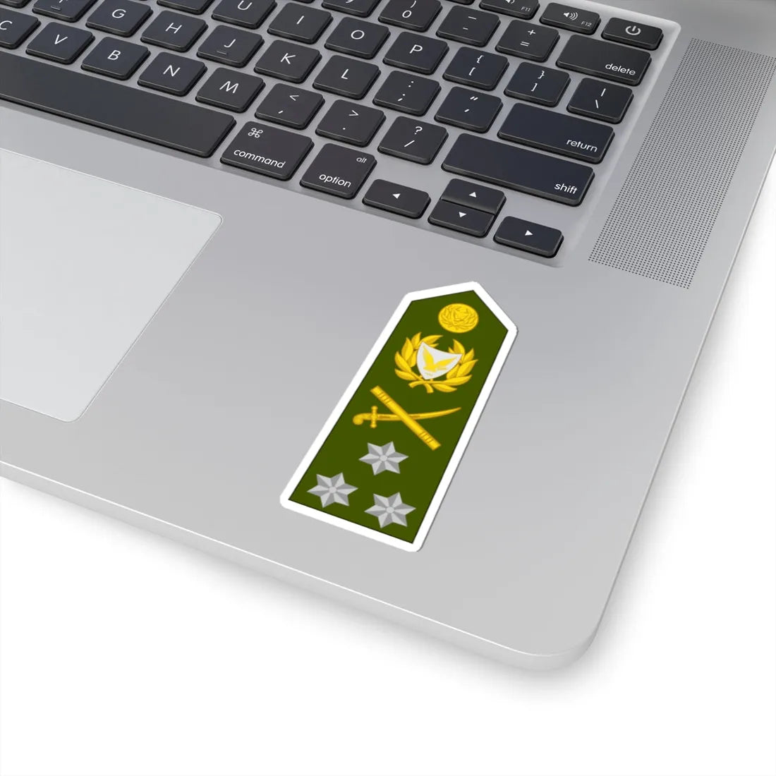 Cyprus Army OF 8 (Cyprus) (Military Rank) STICKER Vinyl Kiss-Cut Decal - The Sticker Space