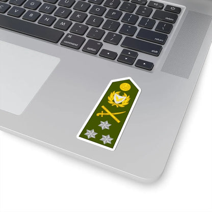 Cyprus Army OF 8 (Cyprus) (Military Rank) STICKER Vinyl Kiss-Cut Decal - The Sticker Space