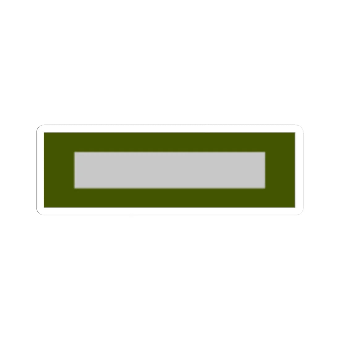 Cyprus Army OR 3 (Cyprus) (Military Rank) STICKER Vinyl Kiss-Cut Decal 4 Inch White - The Sticker Space