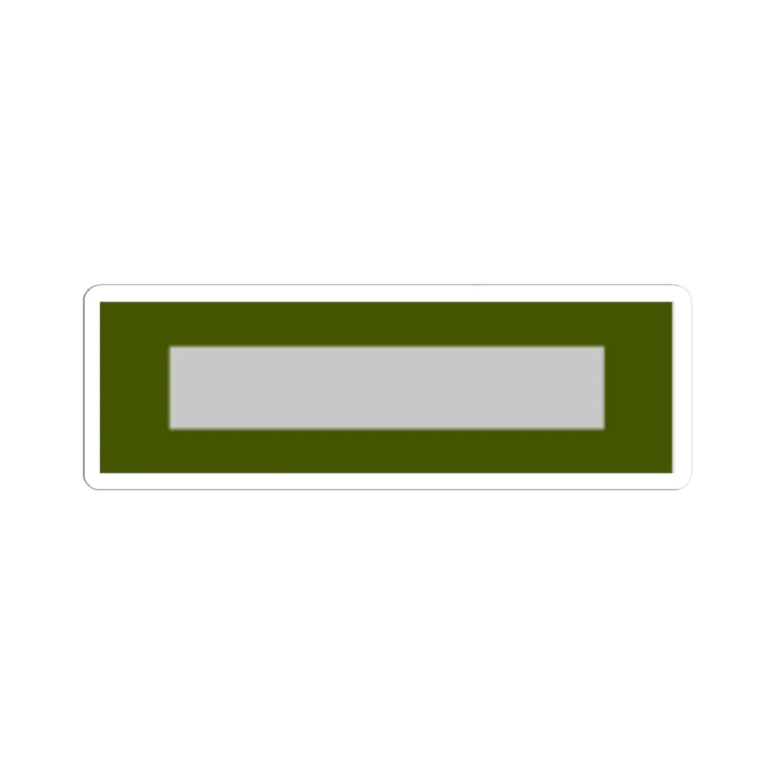 Cyprus Army OR 3 (Cyprus) (Military Rank) STICKER Vinyl Kiss-Cut Decal 6 Inch White - The Sticker Space