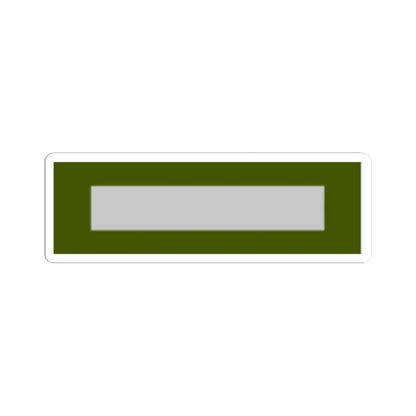 Cyprus Army OR 3 (Cyprus) (Military Rank) STICKER Vinyl Kiss-Cut Decal 6 Inch White - The Sticker Space