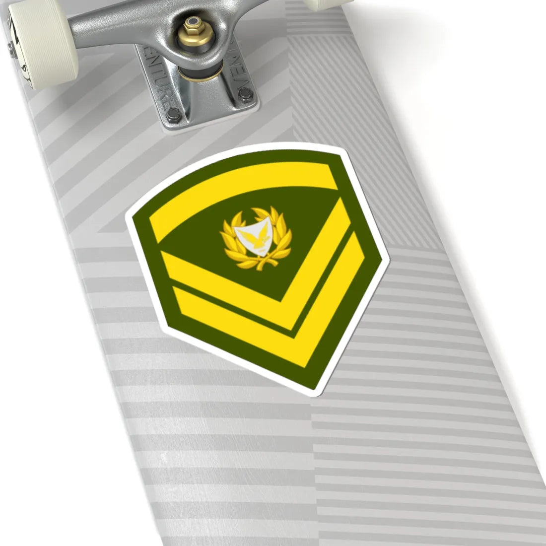 Cyprus Army OR 6 (Cyprus) (Military Rank) STICKER Vinyl Kiss-Cut Decal - The Sticker Space