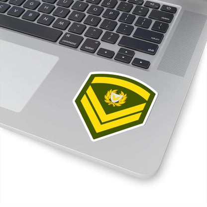 Cyprus Army OR 6 (Cyprus) (Military Rank) STICKER Vinyl Kiss-Cut Decal - The Sticker Space