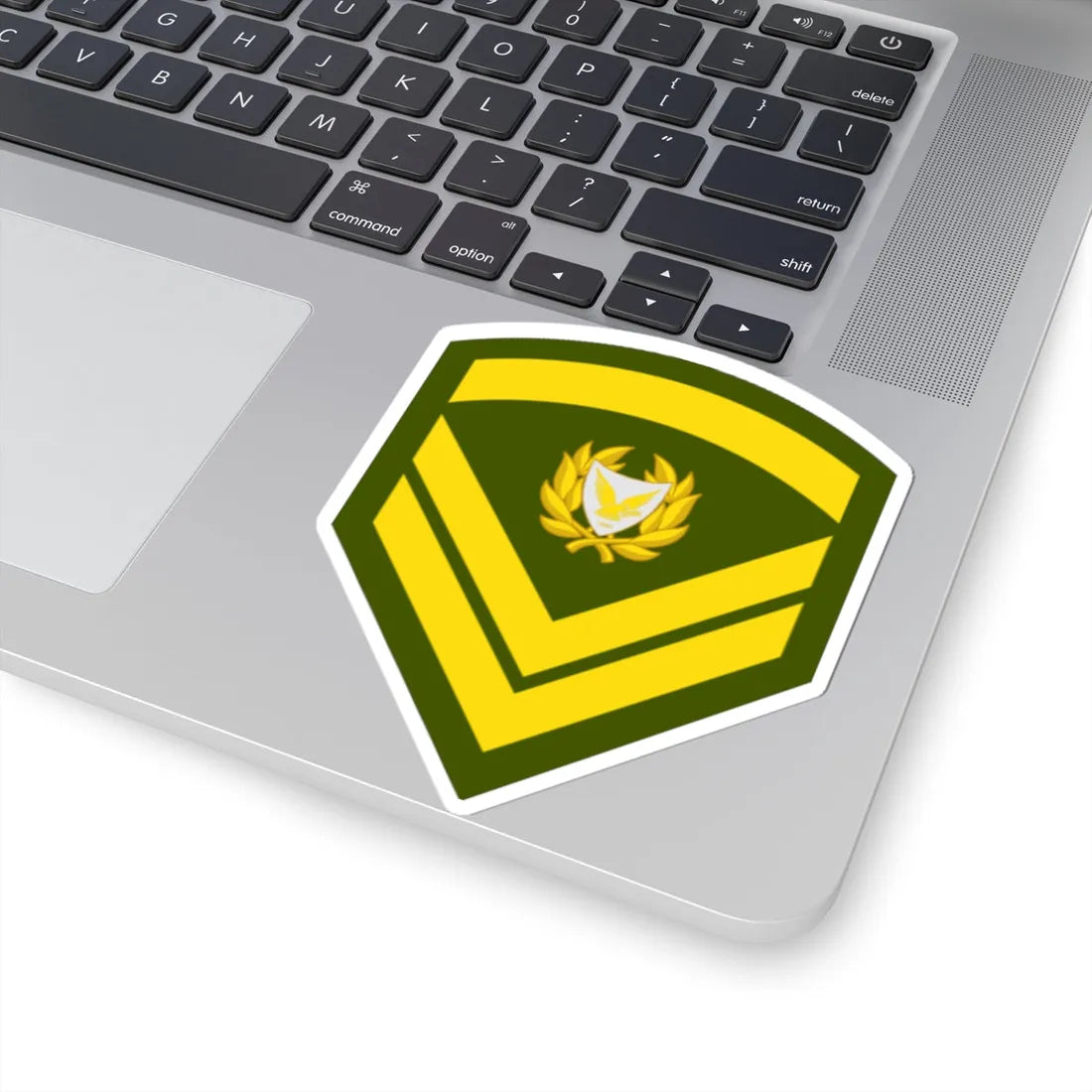 Cyprus Army OR 6 (Cyprus) (Military Rank) STICKER Vinyl Kiss-Cut Decal - The Sticker Space