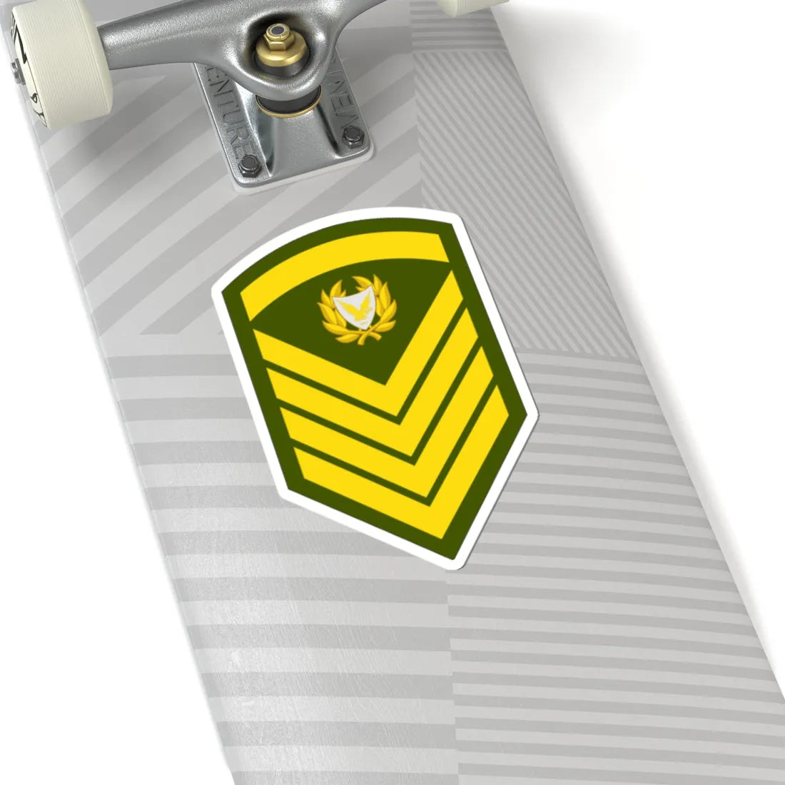 Cyprus Army OR 8 (Cyprus) (Military Rank) STICKER Vinyl Kiss-Cut Decal - The Sticker Space