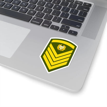 Cyprus Army OR 8 (Cyprus) (Military Rank) STICKER Vinyl Kiss-Cut Decal - The Sticker Space