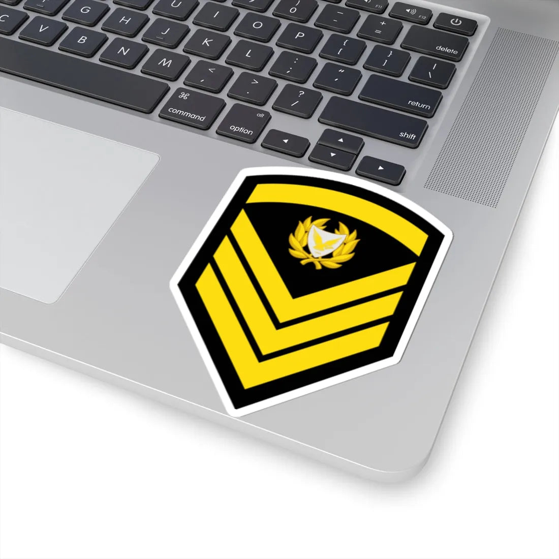 Cyprus Navy OR 7 (Cyprus) (Military Rank) STICKER Vinyl Kiss-Cut Decal - The Sticker Space