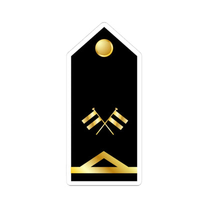 Cyprus Navy OR 9a (Cyprus) (Military Rank) STICKER Vinyl Kiss-Cut Decal 3 Inch White - The Sticker Space