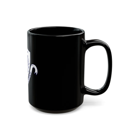 Cyprus Prisons Department - Black Coffee Mug-The Sticker Space