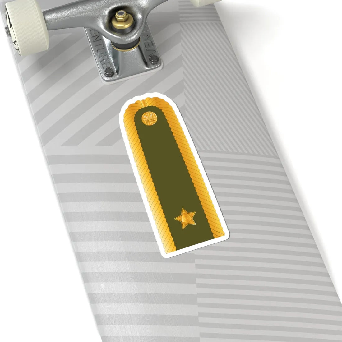 CzArmy 2011 OF6 Brigadni general shoulder (Czech Republic) (Military Rank) STICKER Vinyl Kiss-Cut Decal - The Sticker Space