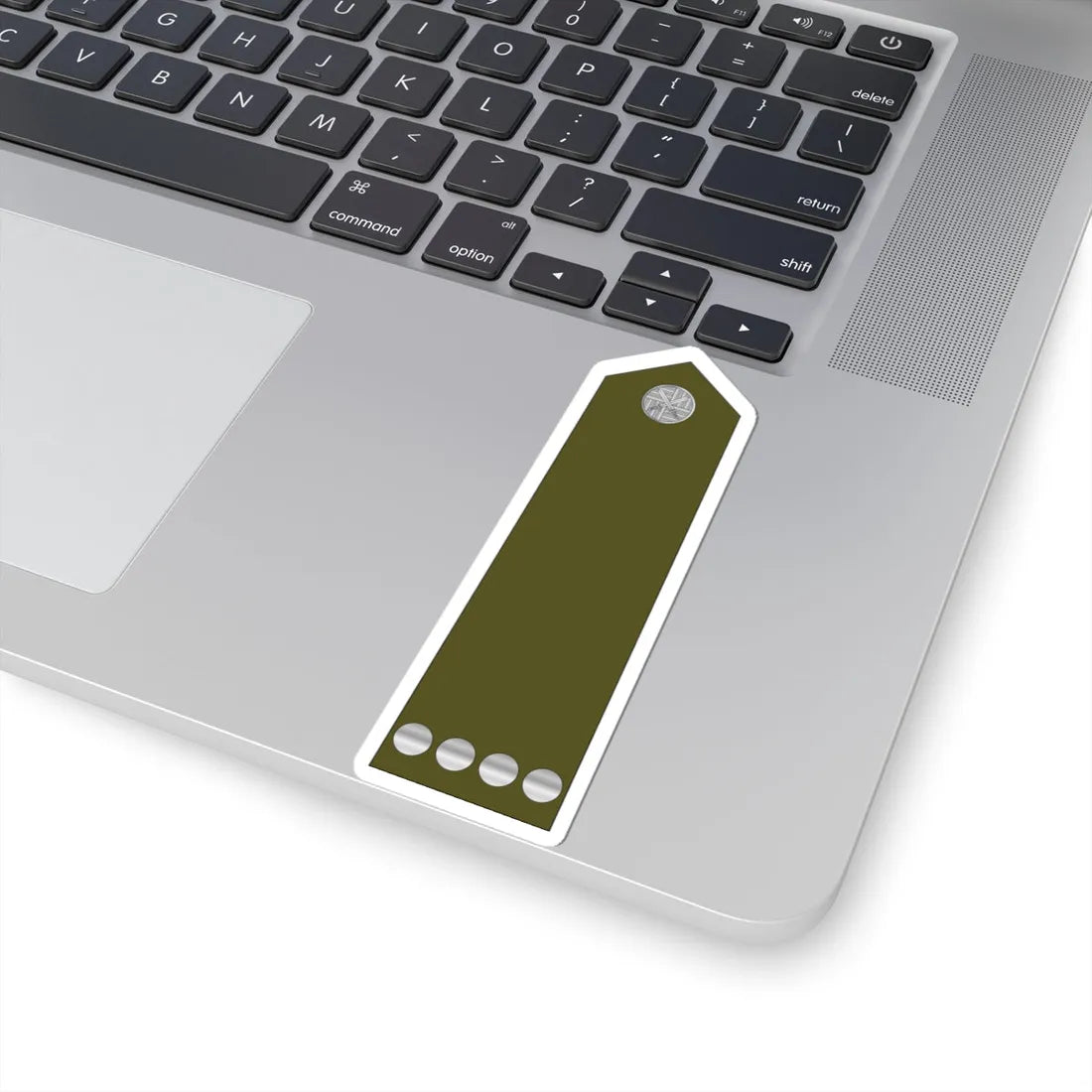 CzArmy2011 OR4 Rotny shoulder (Czech Republic) (Military Rank) STICKER Vinyl Kiss-Cut Decal - The Sticker Space