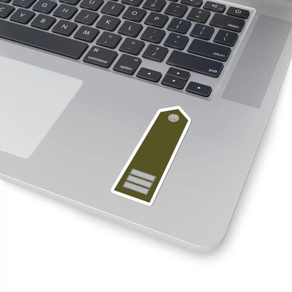 CzArmy2011 OR7 Praporčík shoulder (Czech Republic) (Military Rank) STICKER Vinyl Kiss-Cut Decal - The Sticker Space