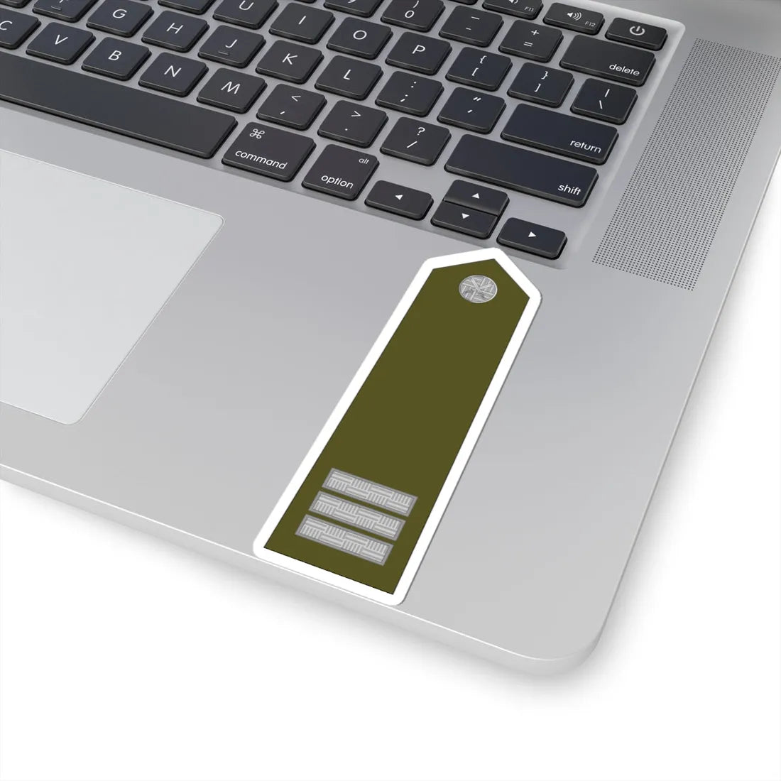 CzArmy2011 OR7 Praporčík shoulder (Czech Republic) (Military Rank) STICKER Vinyl Kiss-Cut Decal - The Sticker Space