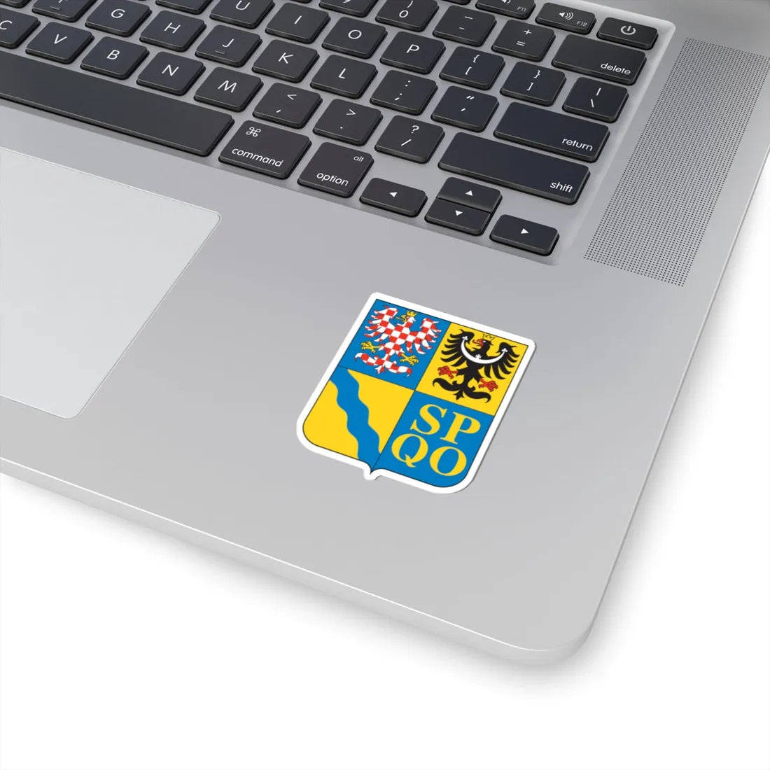 CZE Kraj Ołomuniecki COA (Czech Republic) (Coat of Arms) STICKER Vinyl Kiss-Cut Decal - The Sticker Space