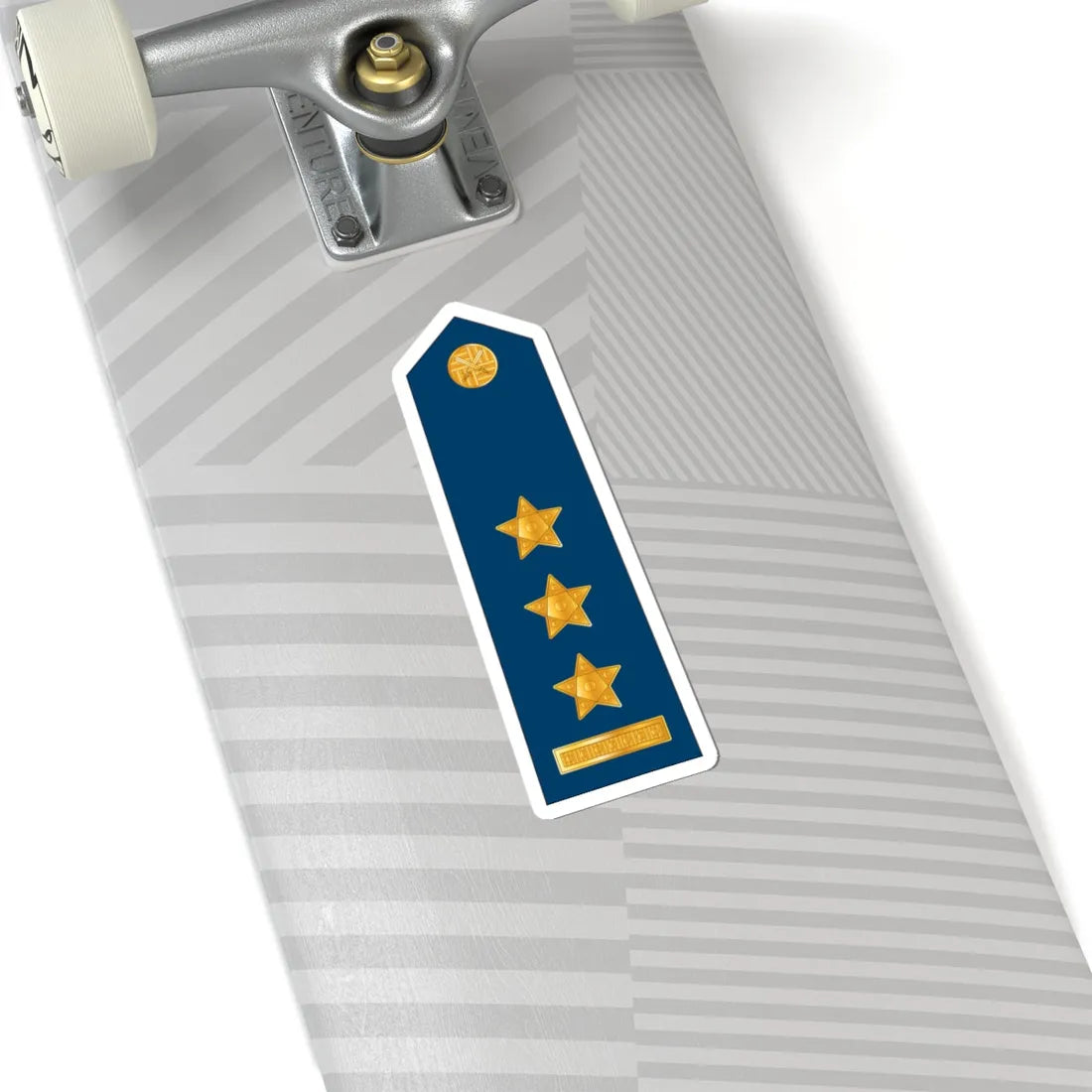 Czech Airforce OF 5 (Czech Republic) (Military Rank) STICKER Vinyl Kiss-Cut Decal - The Sticker Space