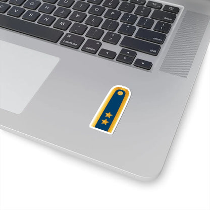 Czech Airforce OF 7 (Czech Republic) (Military Rank) STICKER Vinyl Kiss-Cut Decal - The Sticker Space