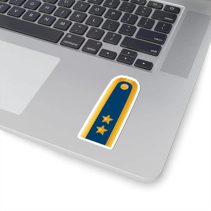 Czech Airforce OF 7 (Czech Republic) (Military Rank) STICKER Vinyl Kiss-Cut Decal - The Sticker Space
