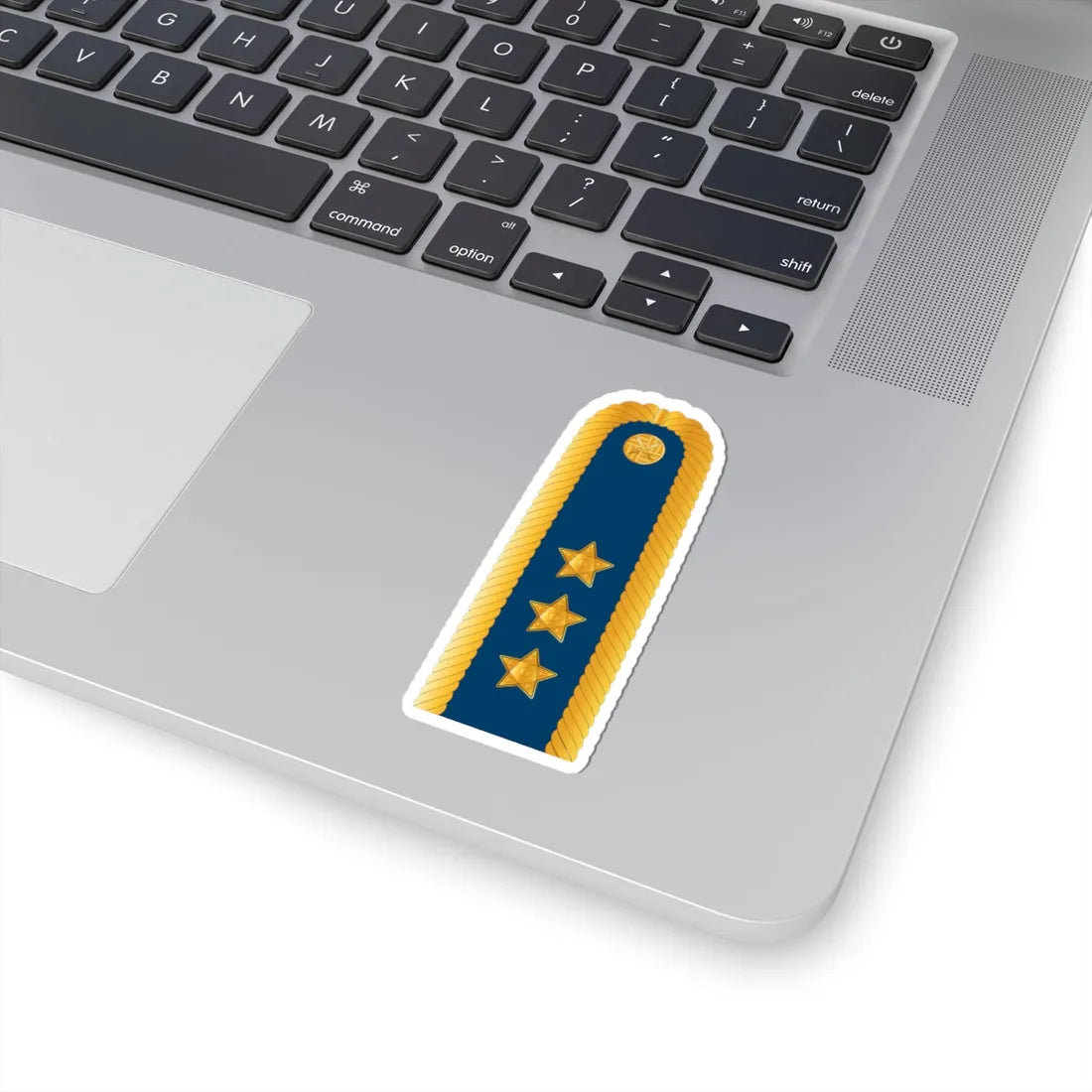 Czech Airforce OF 8 (Czech Republic) (Military Rank) STICKER Vinyl Kiss-Cut Decal - The Sticker Space