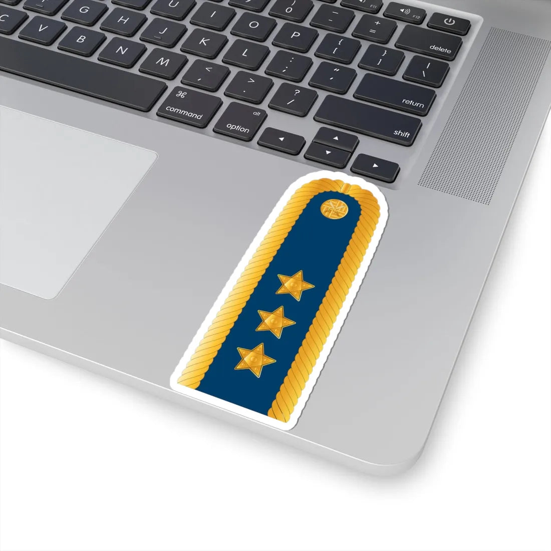 Czech Airforce OF 8 (Czech Republic) (Military Rank) STICKER Vinyl Kiss-Cut Decal - The Sticker Space