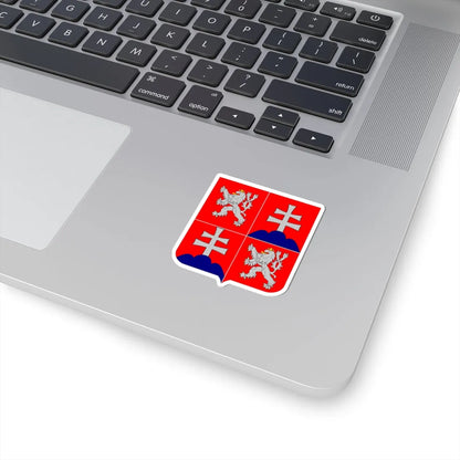 Czechoslovakia small (Slovakia) (Coat of Arms) STICKER Vinyl Kiss-Cut Decal - The Sticker Space