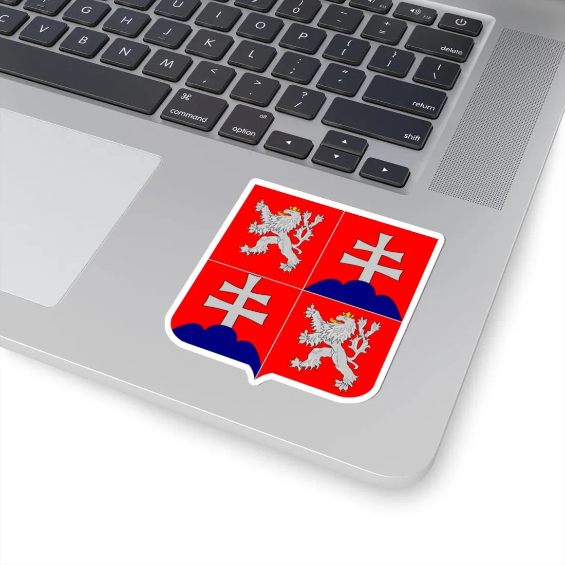 Czechoslovakia small (Slovakia) (Coat of Arms) STICKER Vinyl Kiss-Cut Decal - The Sticker Space