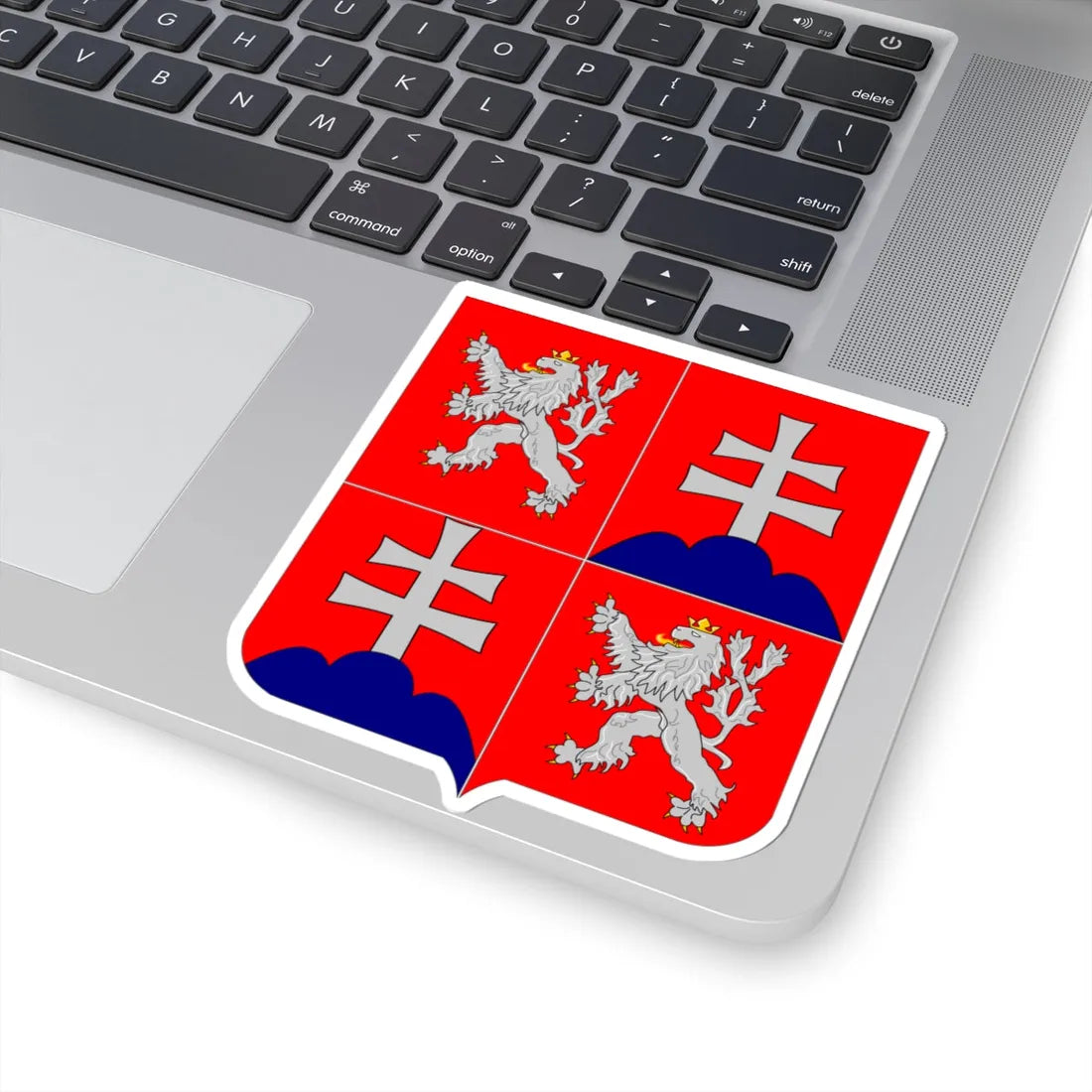 Czechoslovakia small (Slovakia) (Coat of Arms) STICKER Vinyl Kiss-Cut Decal - The Sticker Space