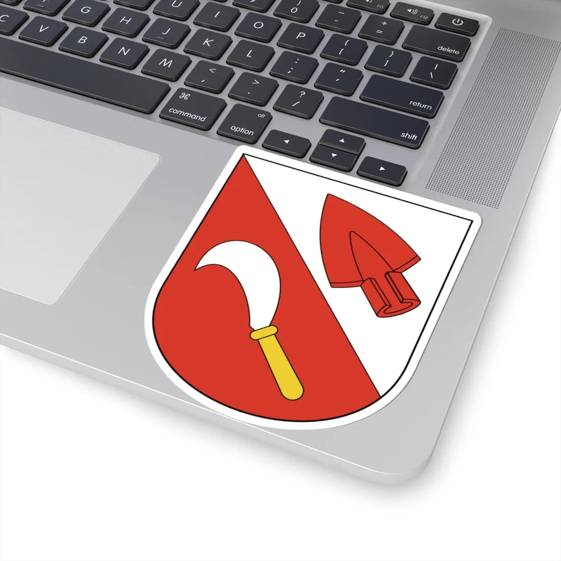 Dachsen-blazon (Switzerland) (Coat of Arms) STICKER Vinyl Kiss-Cut Decal - The Sticker Space