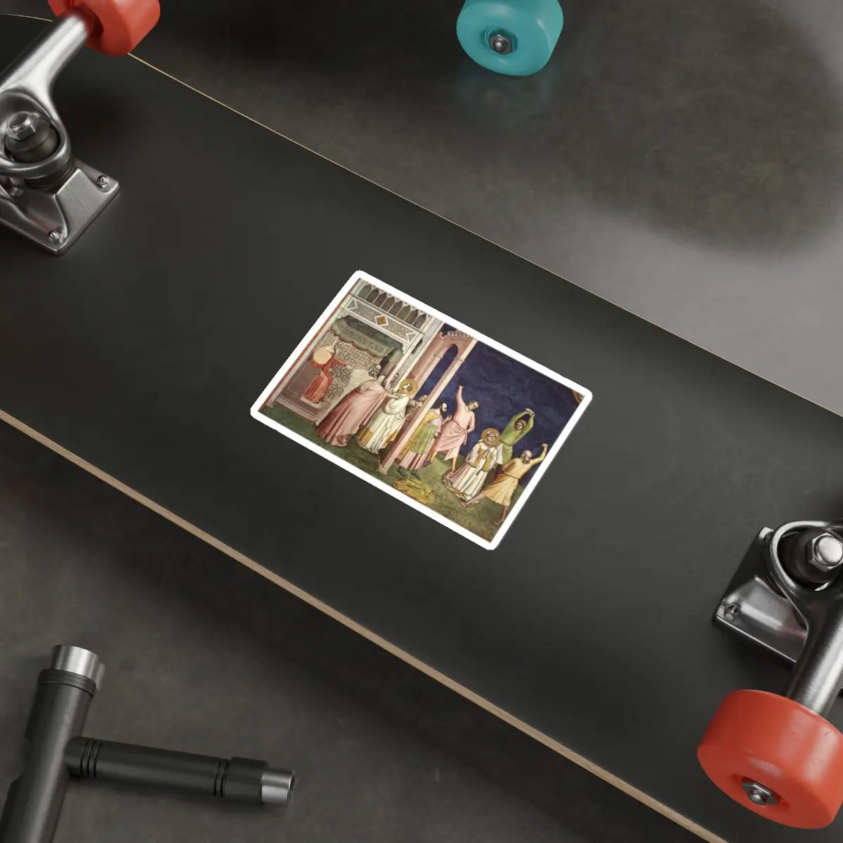 SKU:65918810229286873780 Sticker types:White Shape:Die-Cut Sizes:5" × 5"