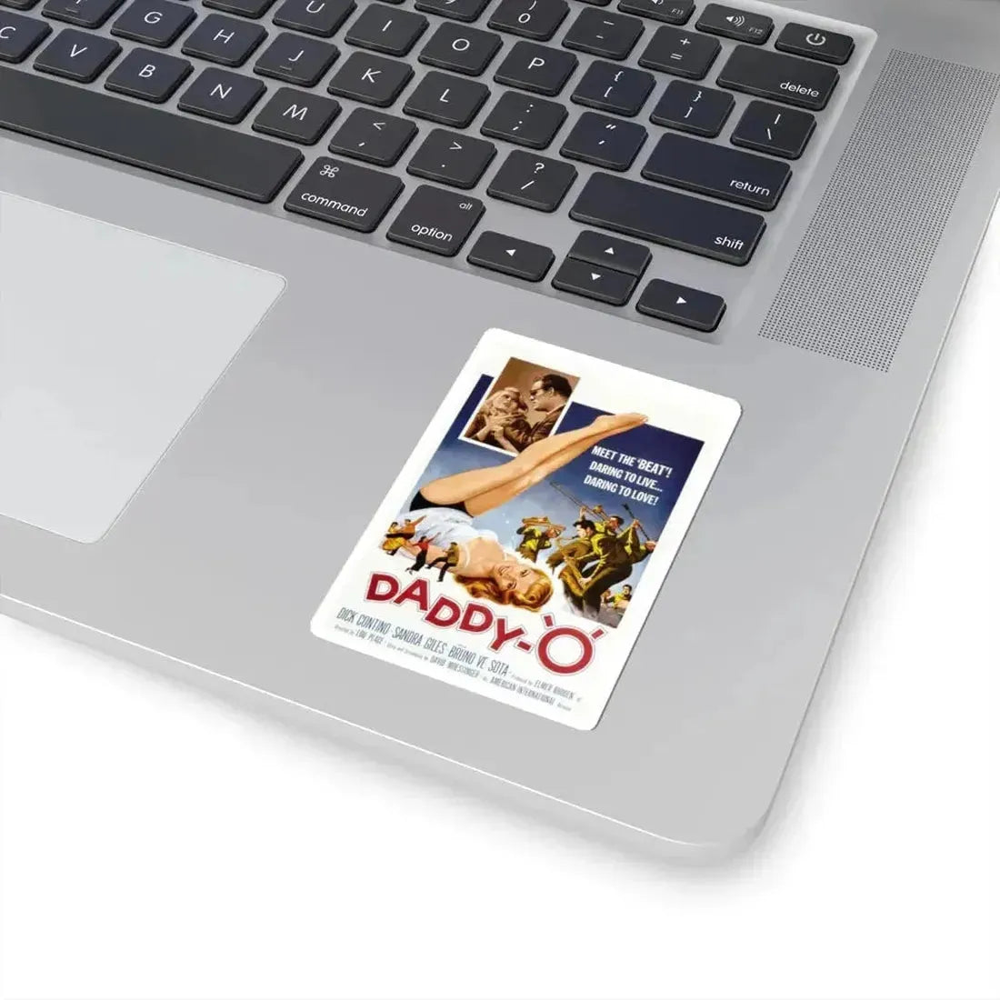DADDY-O 1958 Movie Poster - STICKER Vinyl Kiss-Cut Decal - The Sticker Space