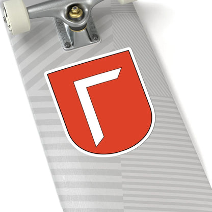 Daellikon-blazon (Switzerland) (Coat of Arms) STICKER Vinyl Kiss-Cut Decal - The Sticker Space