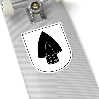 Daenikon-blazon (Switzerland) (Coat of Arms) STICKER Vinyl Kiss-Cut Decal - The Sticker Space