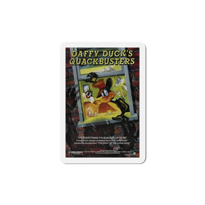 Daffy Duck's Quackbusters 1988 Movie Poster Refrigerator Magnet 5 Inch - The Sticker Space