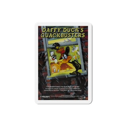 Daffy Duck's Quackbusters 1988 Movie Poster Refrigerator Magnet - The Sticker Space