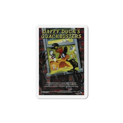 Daffy Duck's Quackbusters 1988 Movie Poster Refrigerator Magnet - The Sticker Space