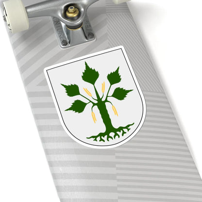 Daga vapen (Sweden) (Coat of Arms) STICKER Vinyl Kiss-Cut Decal - The Sticker Space