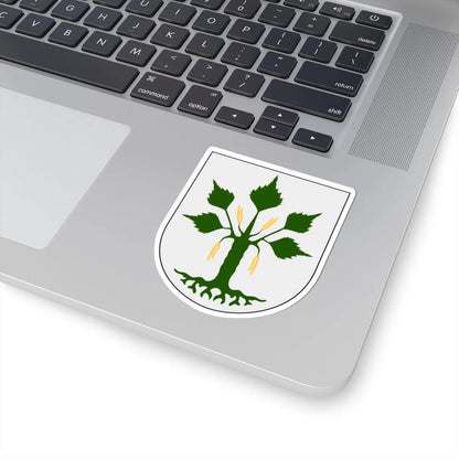 Daga vapen (Sweden) (Coat of Arms) STICKER Vinyl Kiss-Cut Decal - The Sticker Space