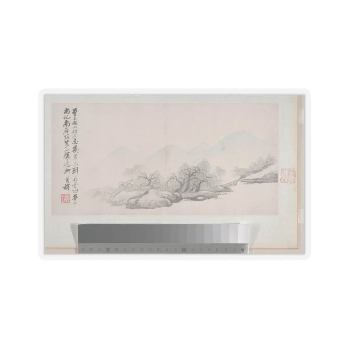 Dai Xi - Landscapes - 1848 v4 - STICKER Vinyl Kiss-Cut Decal