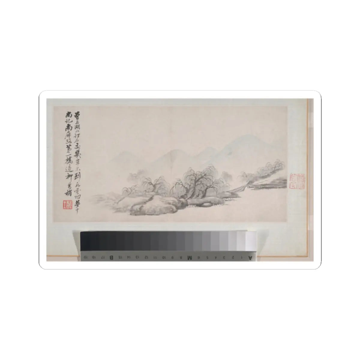 Dai Xi - Landscapes - 1848 v4 - STICKER Vinyl Kiss-Cut Decal