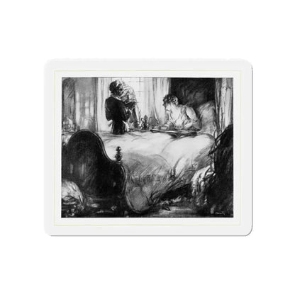 Daisy's Day (1), McCall's, February 1930 (Magazine Illustration) Refrigerator Magnet 5 Inch - The Sticker Space