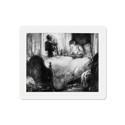 Daisy's Day (1), McCall's, February 1930 (Magazine Illustration) Refrigerator Magnet 6 Inch - The Sticker Space